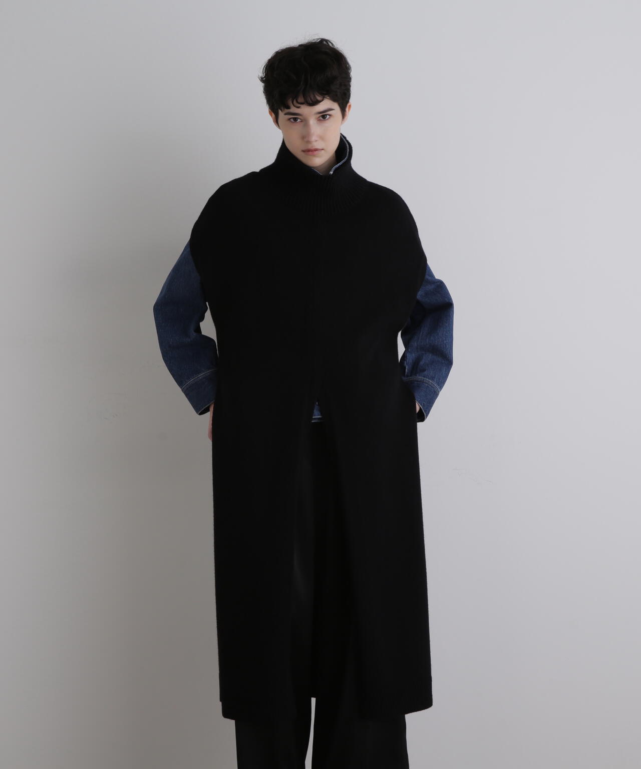 ウールミドルゲージロングジレ | LE PHIL（ル フィル） ｜【公式】通販