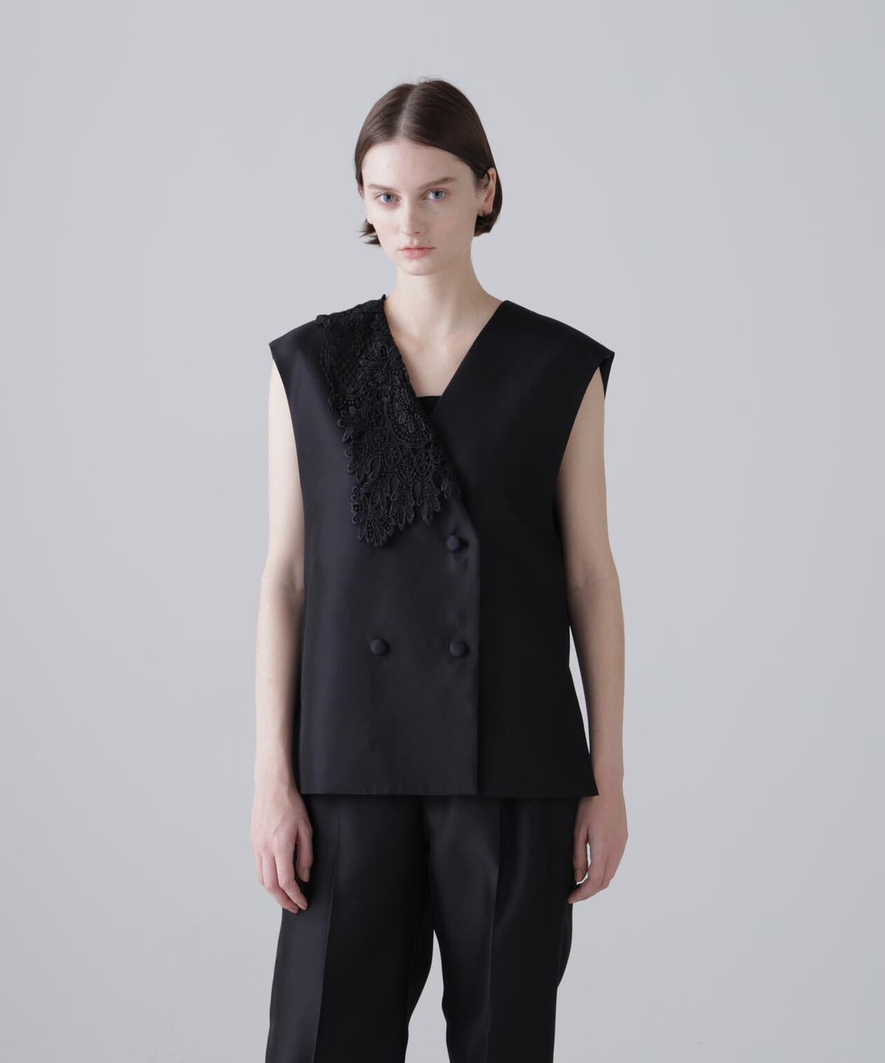 BLACK LABEL＞シルクダブルクロスジャケット | ADORE（アドーア