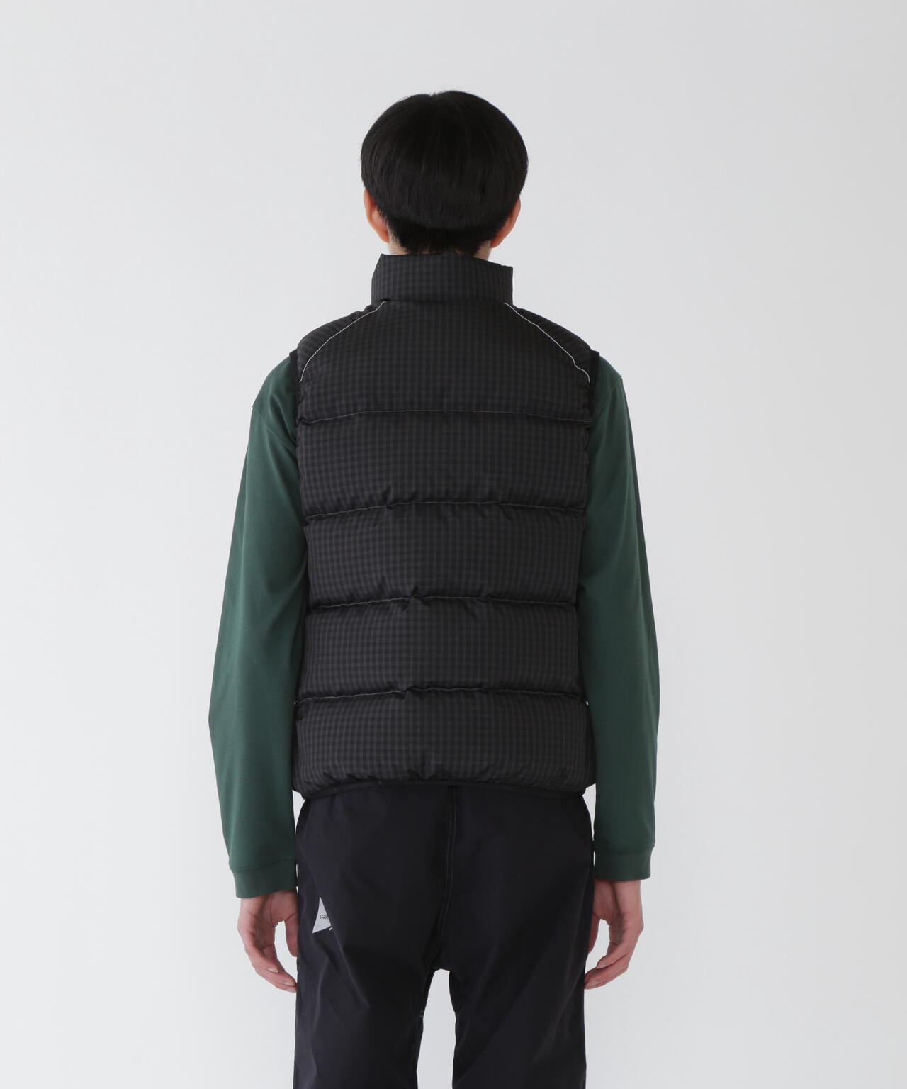 GRAMICCI × and wander wool check down vest | and wander（アンド