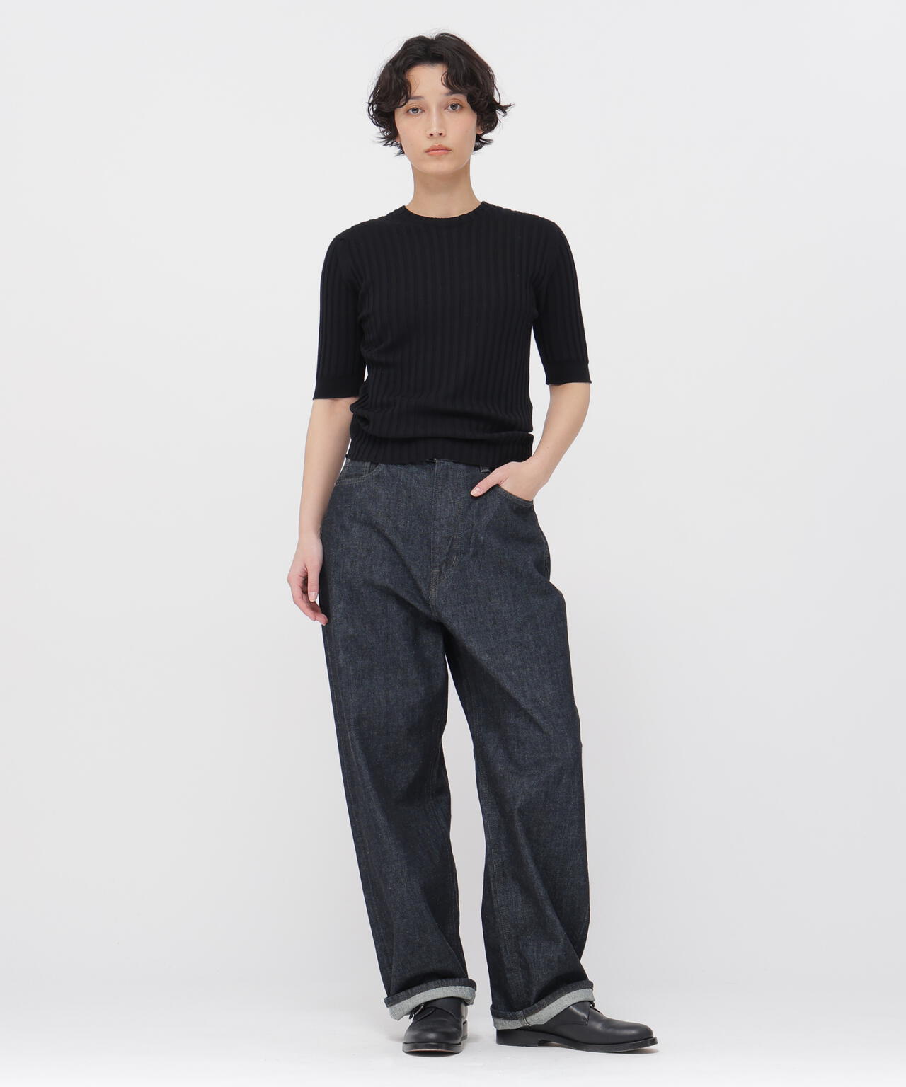LIGHT DENIM TROUSERS | MARGARET HOWELL（マーガレット・ハウエル