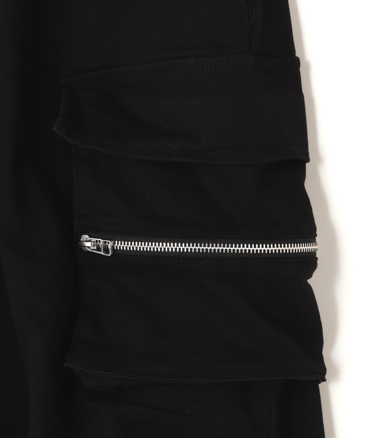 DankeSchon/ダンケシェーン/PREMIUM SUPER STRETCH TC BLACK WIDE ZIP