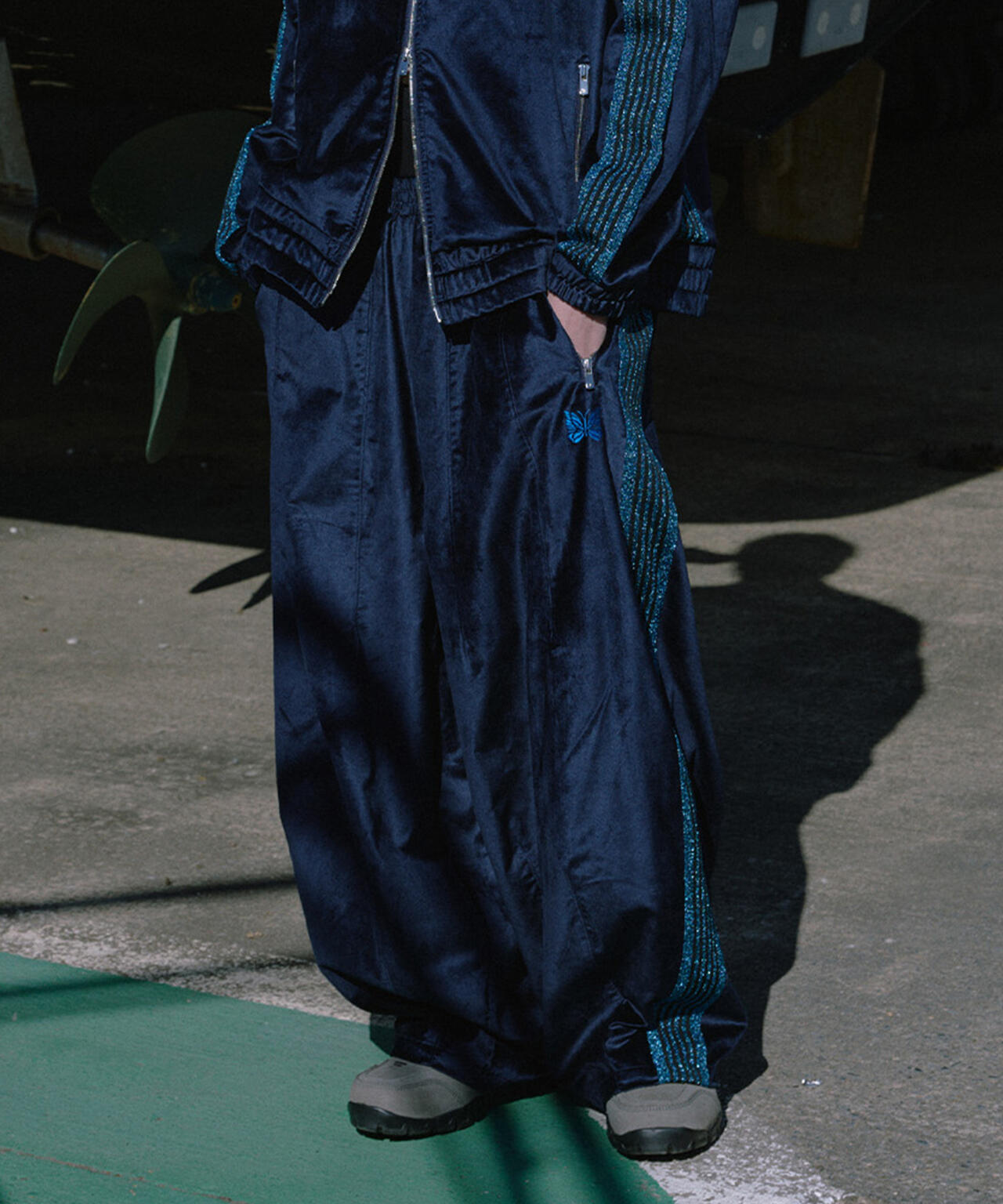 NEEDLES/ニードルズ/【LHP EXCLUSIVE】H.D.TRACK PANT - C/PE VELOUR