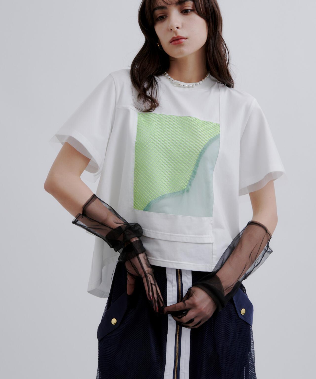 AULA AILA（アウラ アイラ）別注メッシュコンビネーションT | B'2nd