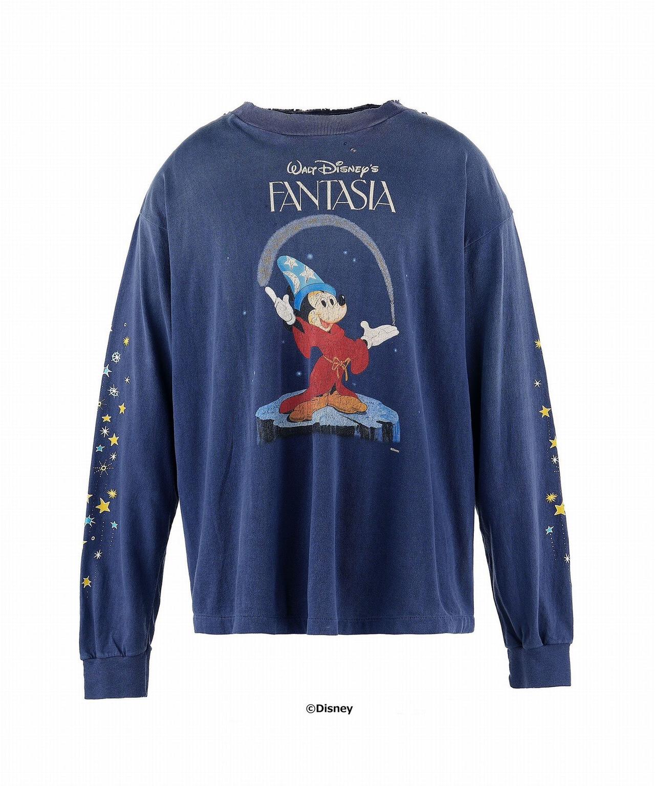 SAINT MICHAEL/セントマイケル×FANTASIA/DNF_LS TEE/NAVY | ROYAL