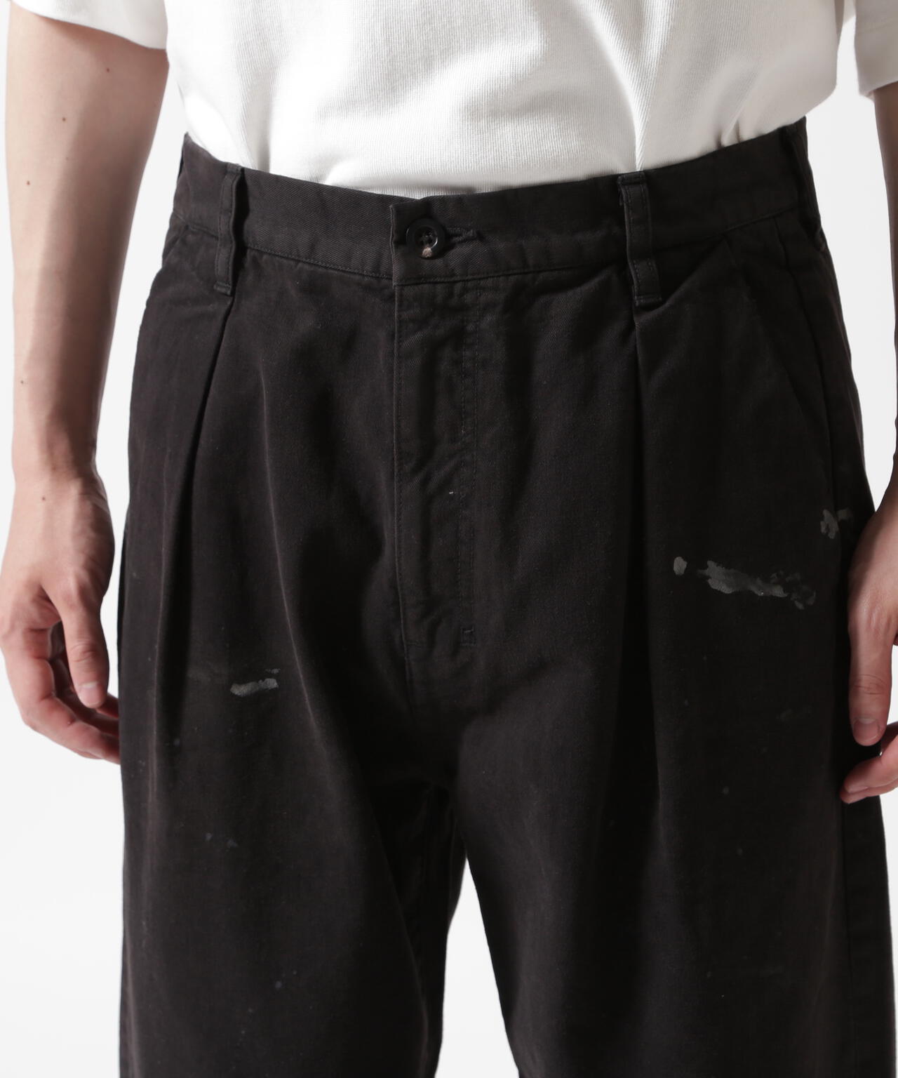 ANCELLM/アンセルム/PAINT CHINO TROUSERS | GARDEN（ガーデン