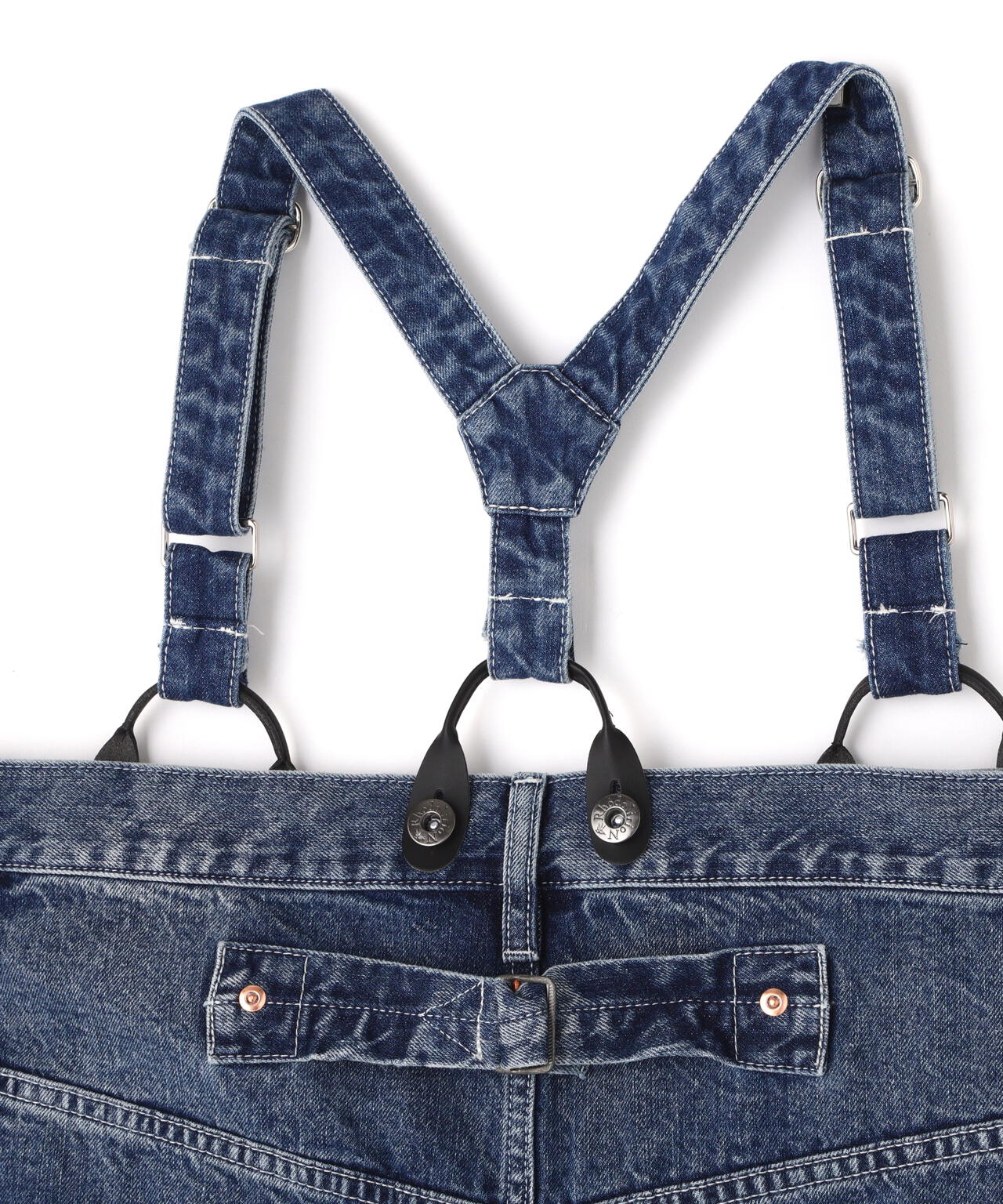 RHODOLIRION/ロドリリオン 5Pockets Suspender Pant-Denim | BEAVER