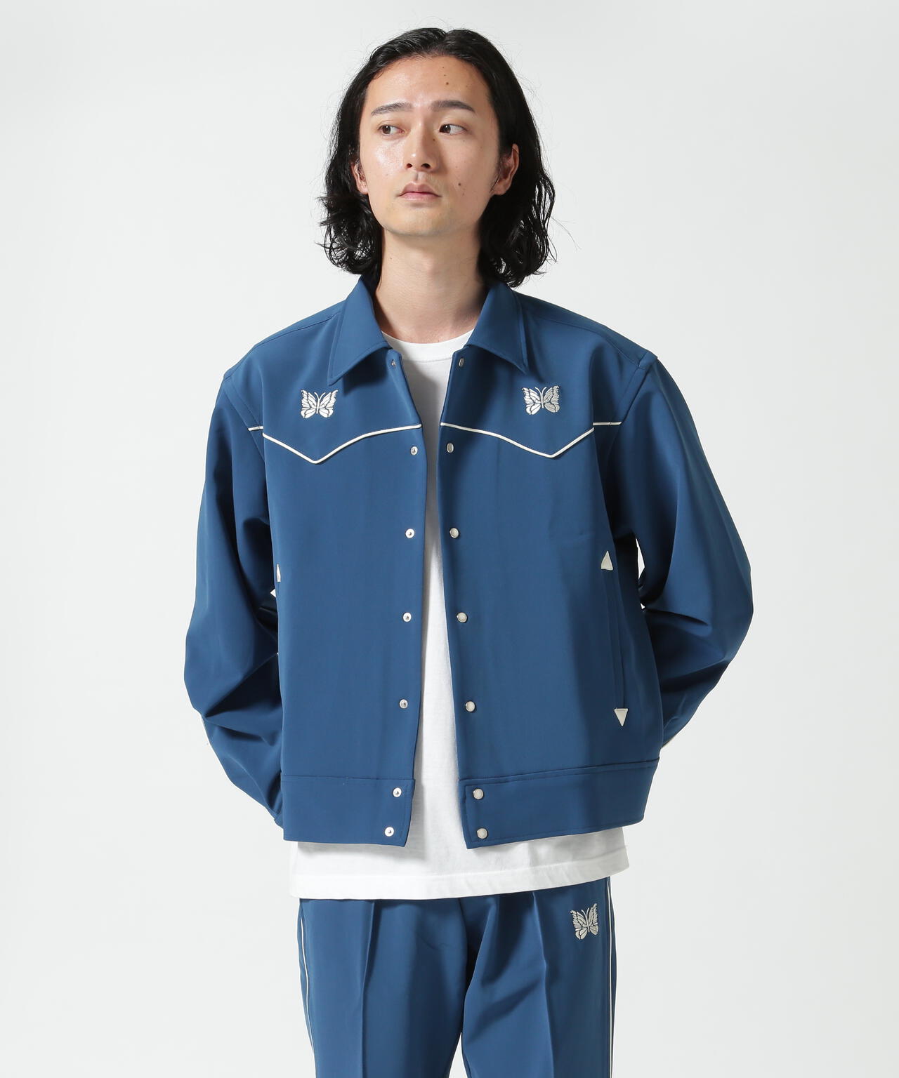 Needles/ニードルズ Piping Cowboy Jac - Double Cloth | BEAVER