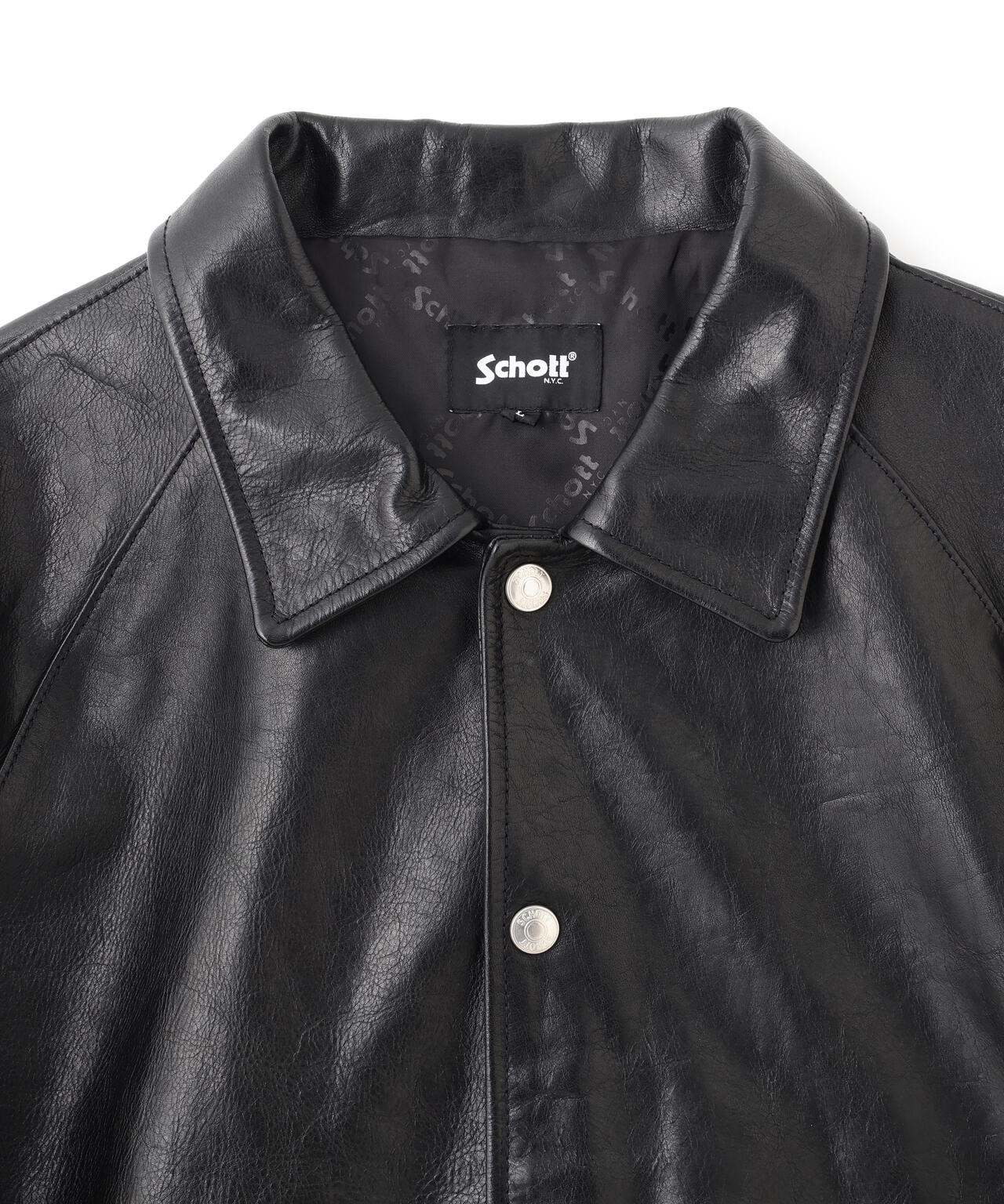 LEATHER COACH JACKET/レザーコーチジャケット | Schott（ショット