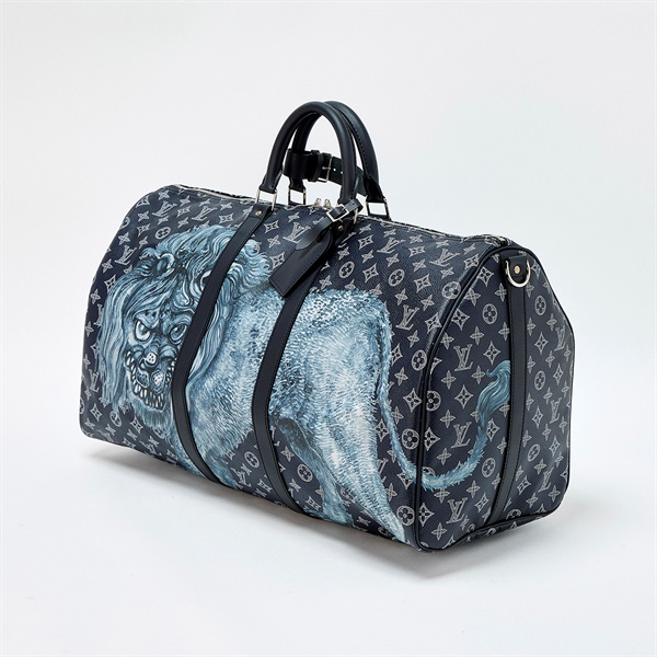 LOUIS VUITTON キーポル バンドリエール 55 ボストンバッグ M54129