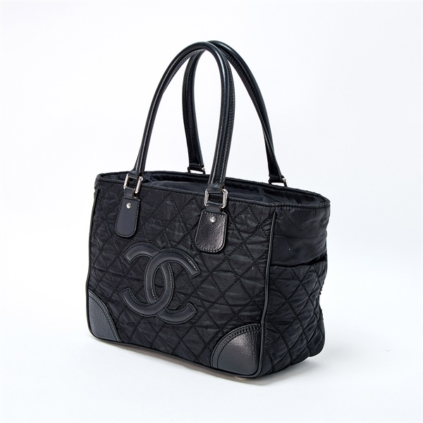 CHANEL マトラッセ ココマーク パリ・ニューヨークライン トートバッグ