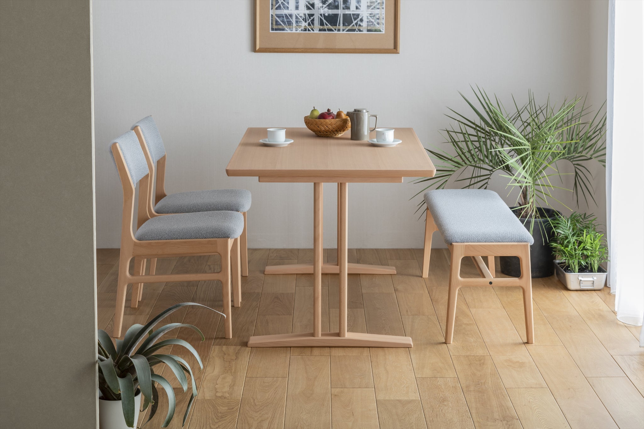 ダイニングテーブル T1300 (2本脚) | カリモク60 | MIX life-style