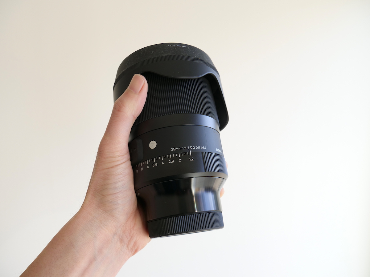 ついに購入！】 Lマウント シグマ大口径単焦点レンズ35mm F1.2 – 物と音