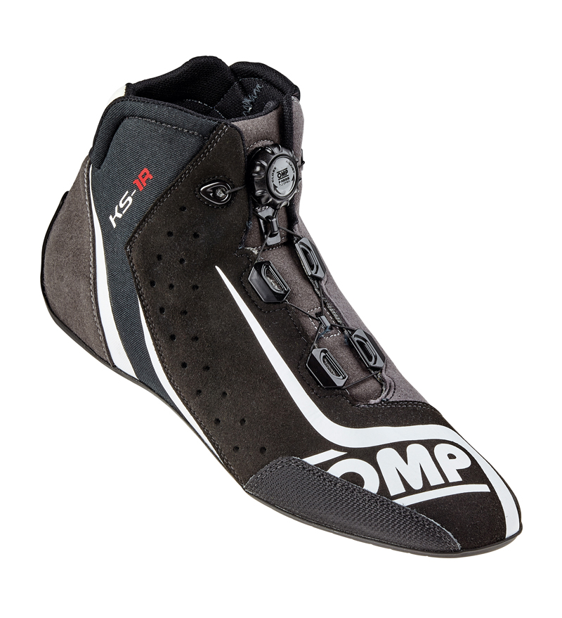 OMP KS-1R SHOES ブラック 42サイズ レーシングシューズ 回転式