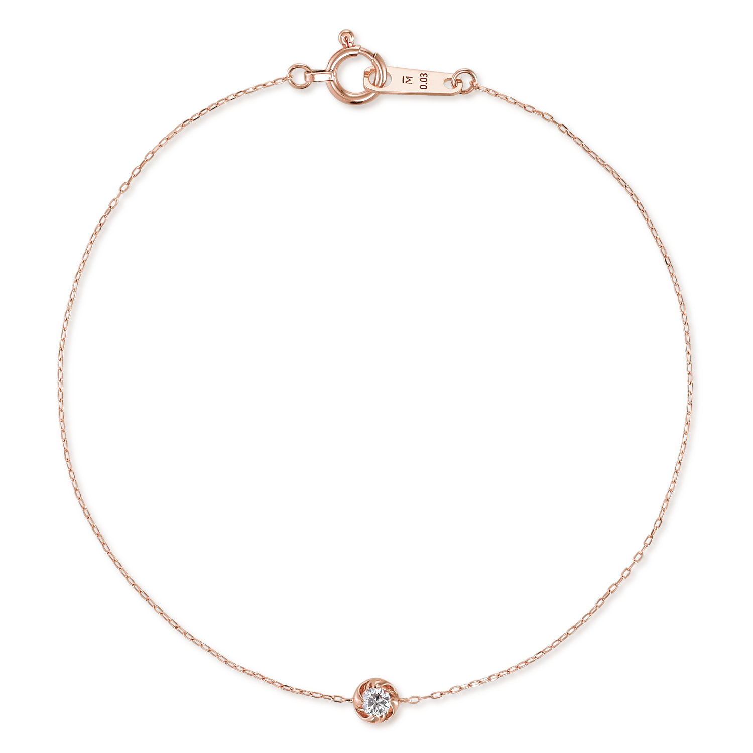 K10ブレスレット バリー ダイヤ｜MONATELIER（モナトリエ）公式｜K10