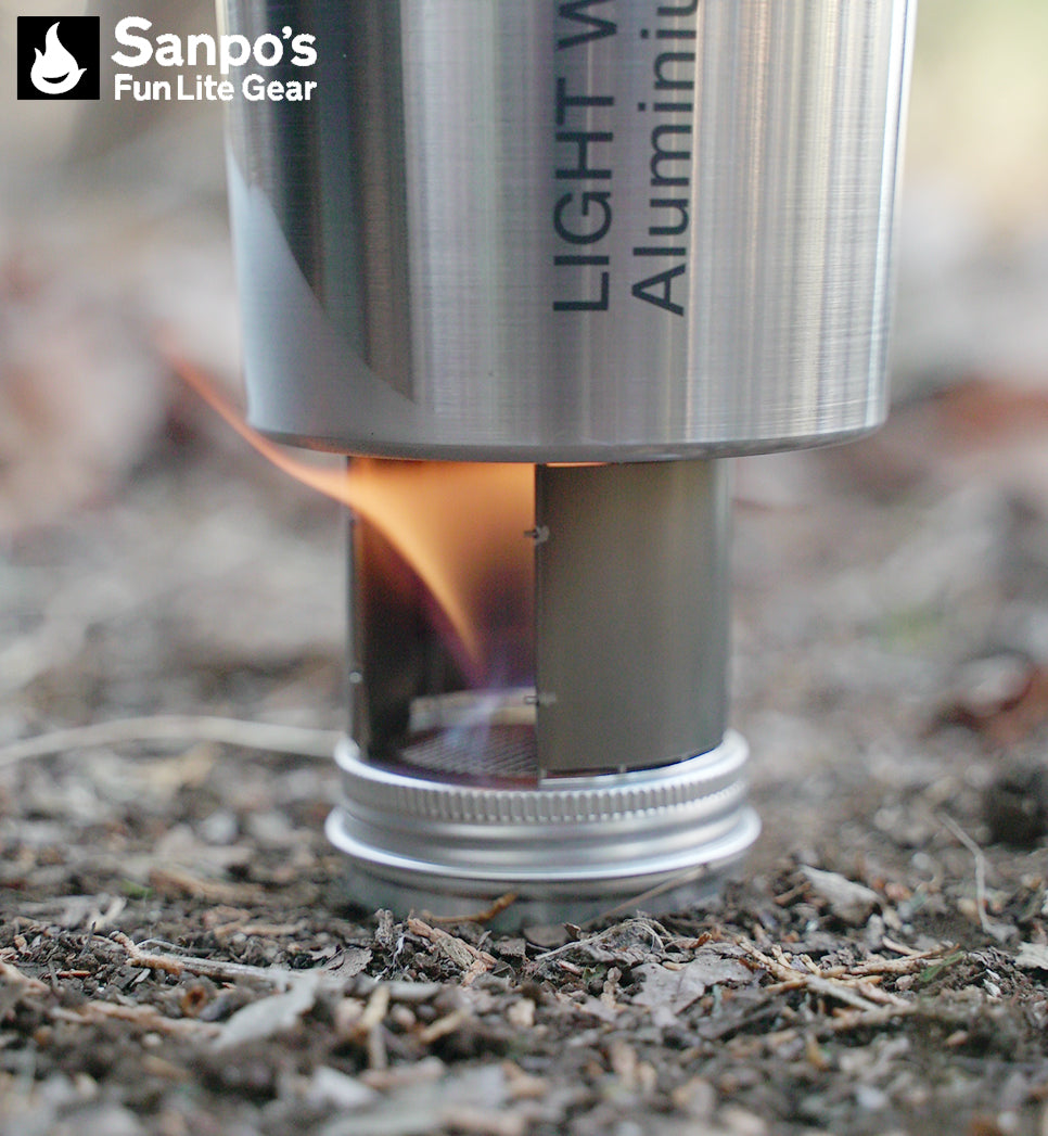 Sanpos' Fun Lite Gear Creep stove / サンポズファンライトギア