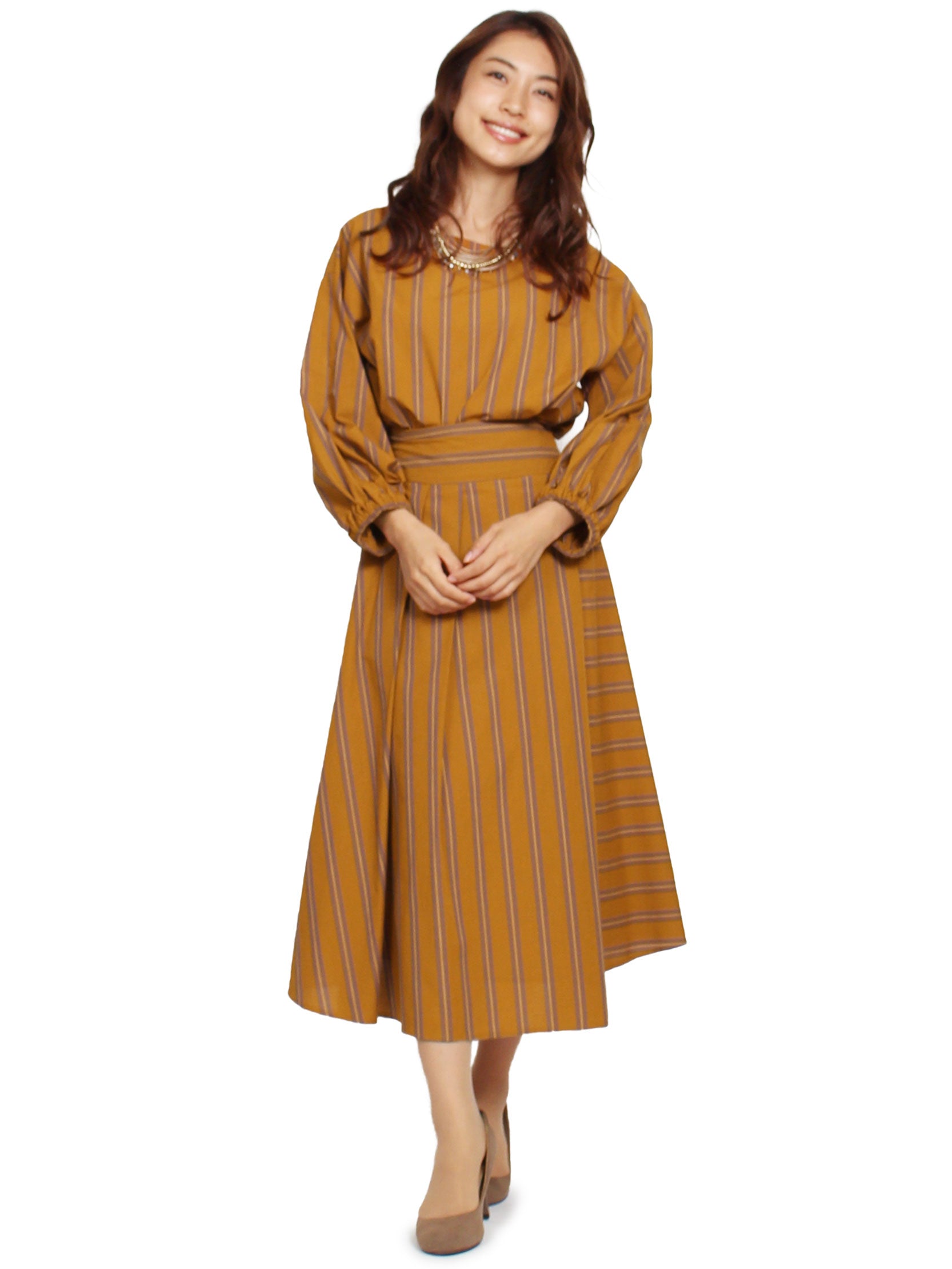 セットアップ レディース 秋 トップス きれいめ コットン 40代 春夏