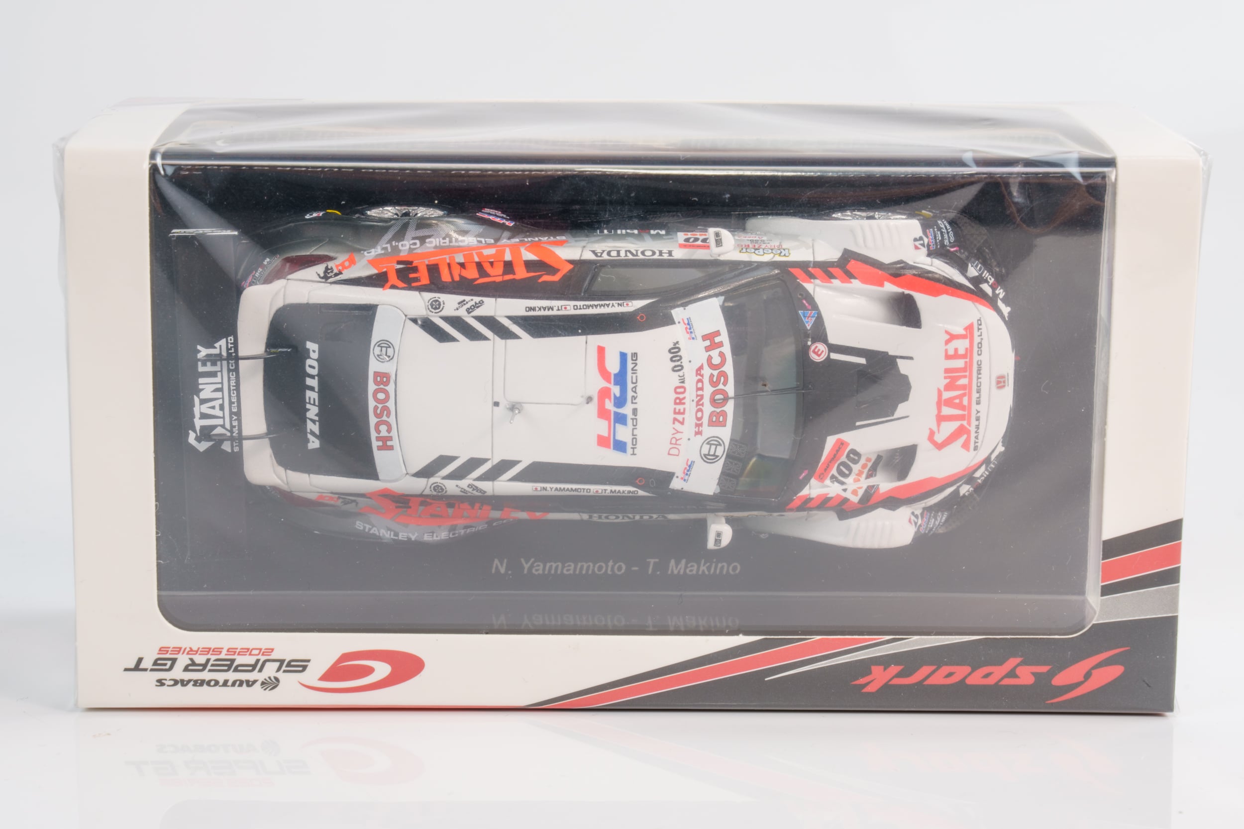 Spark - 1:43 Honda Civic Type R-GT Stanley No.100 Yamamoto, Makino