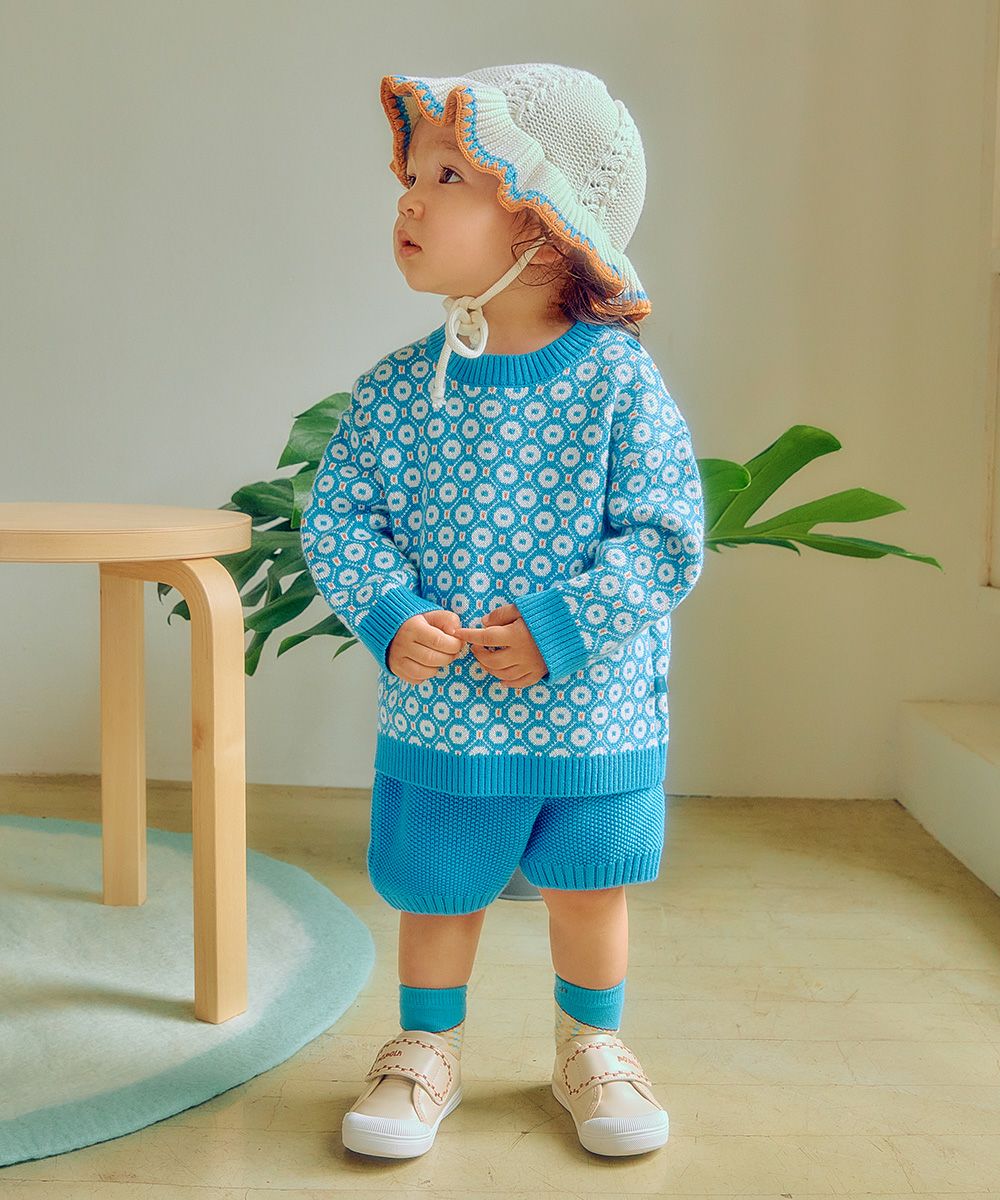 セットアップ】クッキーレイヤードトップス＆パンツ | おしゃれな子供