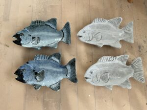 石鯛 25cm〜27cm皿タイプ陶器 SOLD – OUT | 小林陶芸