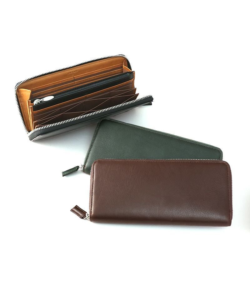 ラウンドファスナーハニーセル長財布｜シルキーキップ｜キプリスの