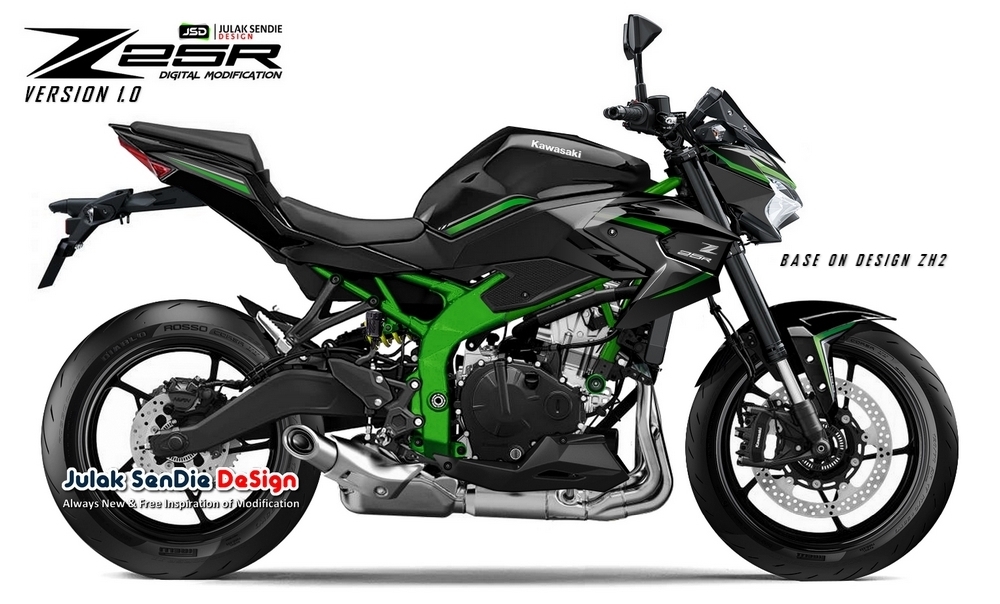 Designers propõem Kawasaki Ninja ZX-25R naked | Motociclismo Online