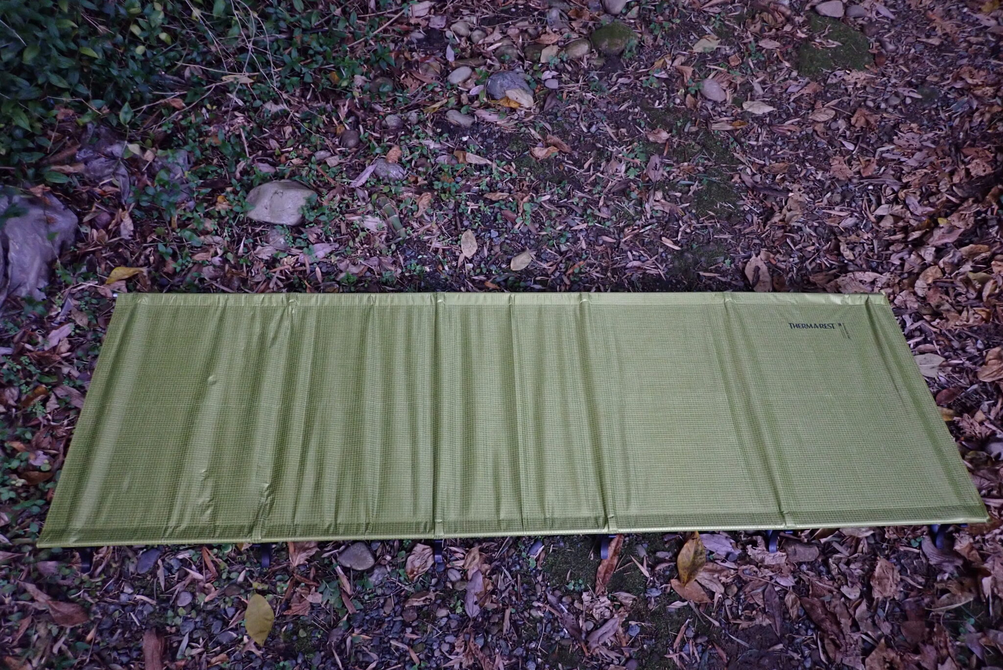 最軽量のコット】サーマレスト ウルトラライトコットの実力は