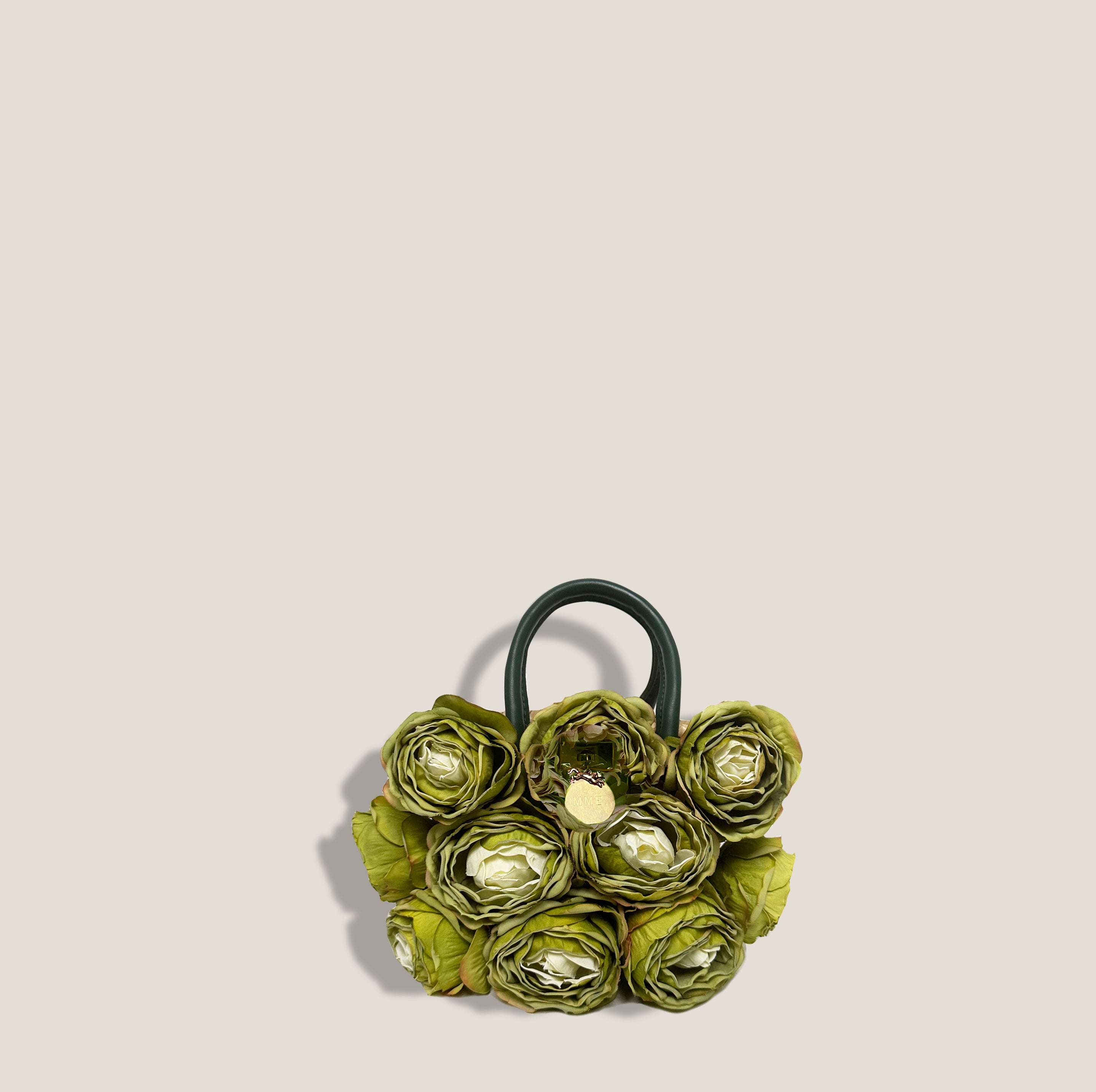 MME. MINI CABBAGE BOUQUET Tote - GREEN – Mme.MINK