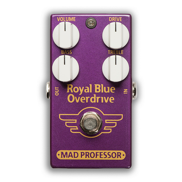 Royal Blue Overdrive Pedal | Mad Professor Amplification