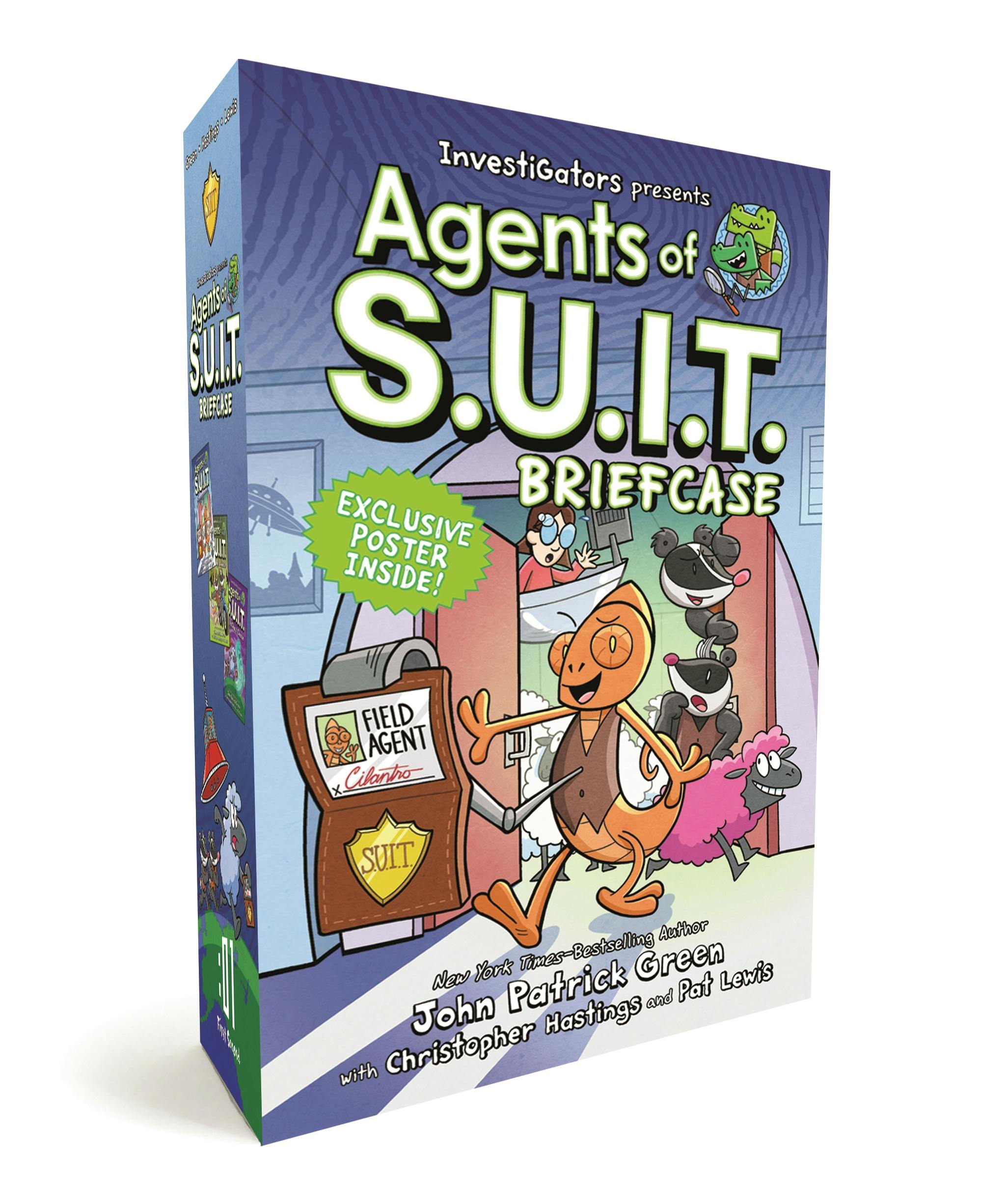 InvestiGators: Agents of S.U.I.T. Boxed Set Briefcase