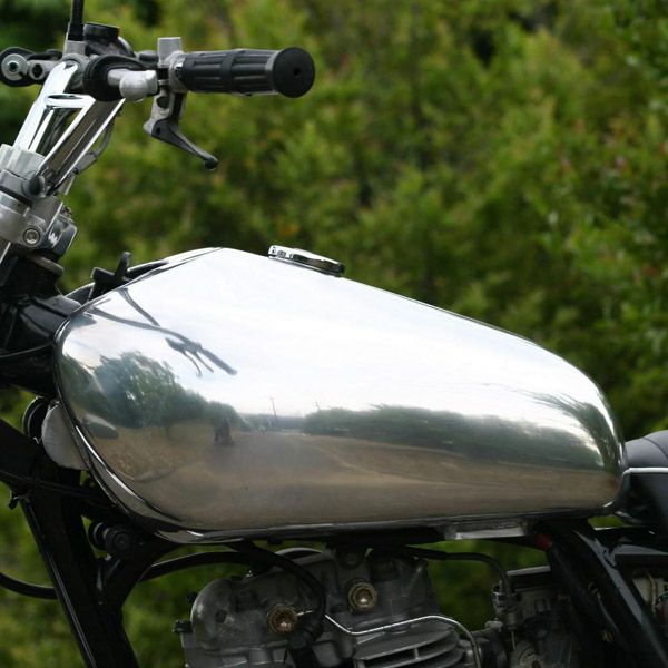 ヤマハ SR400 SRXT アルミタンク バフ仕上げ BIGCEDAR | バイク