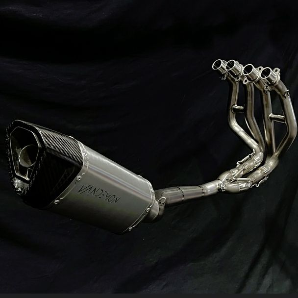 ZX-25R ZX-4RR ZX-4R SE マフラー フルエキ フルチタン&カーボン