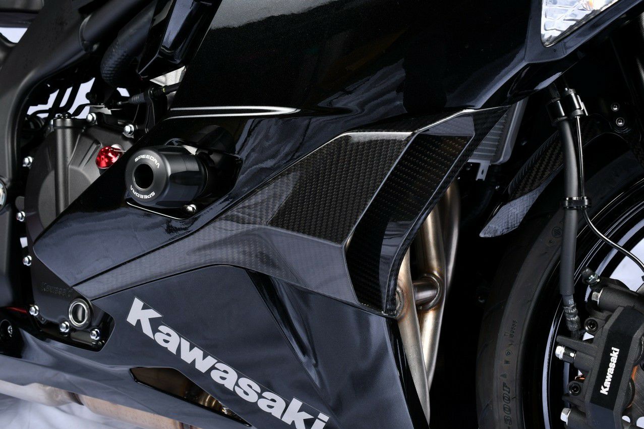 ZX-25R サイドカウルダクト 左右セット ドライカーボン SPEEDRA