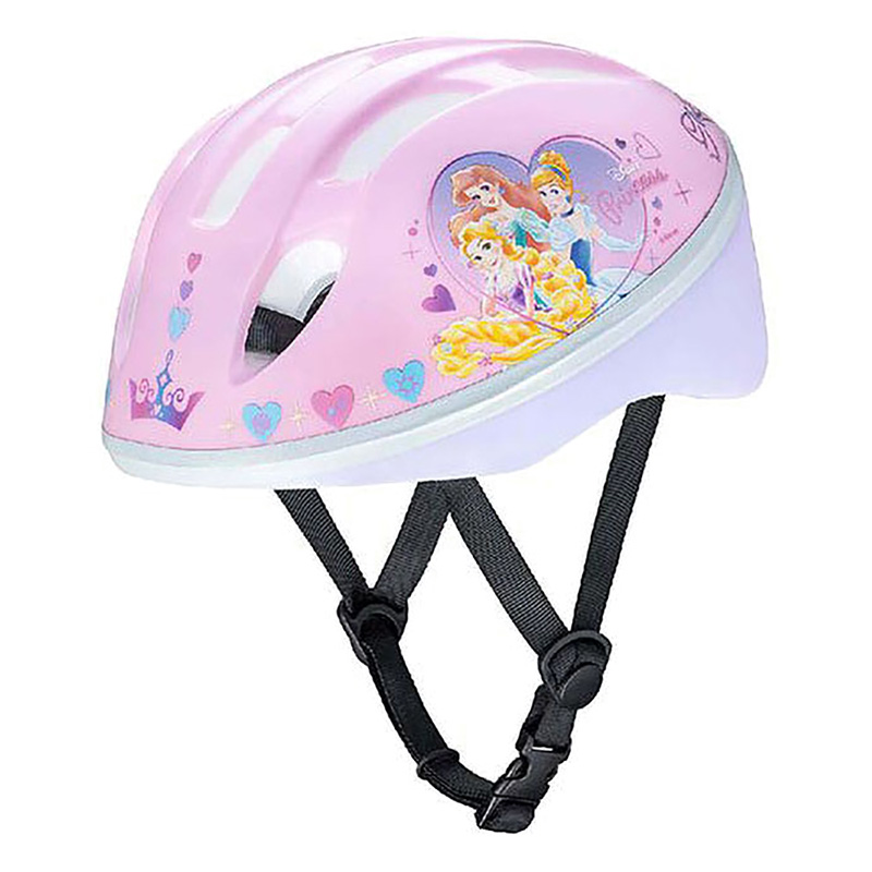 お取り寄せ商品】ディズニーキッズヘルメット S 53-57cm プリンセス