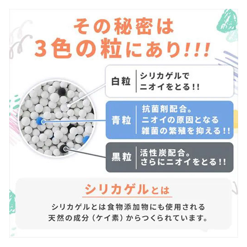 1週間取り替えいらず ネコトイレ専用 脱臭サンド ｜ ミスターマックス