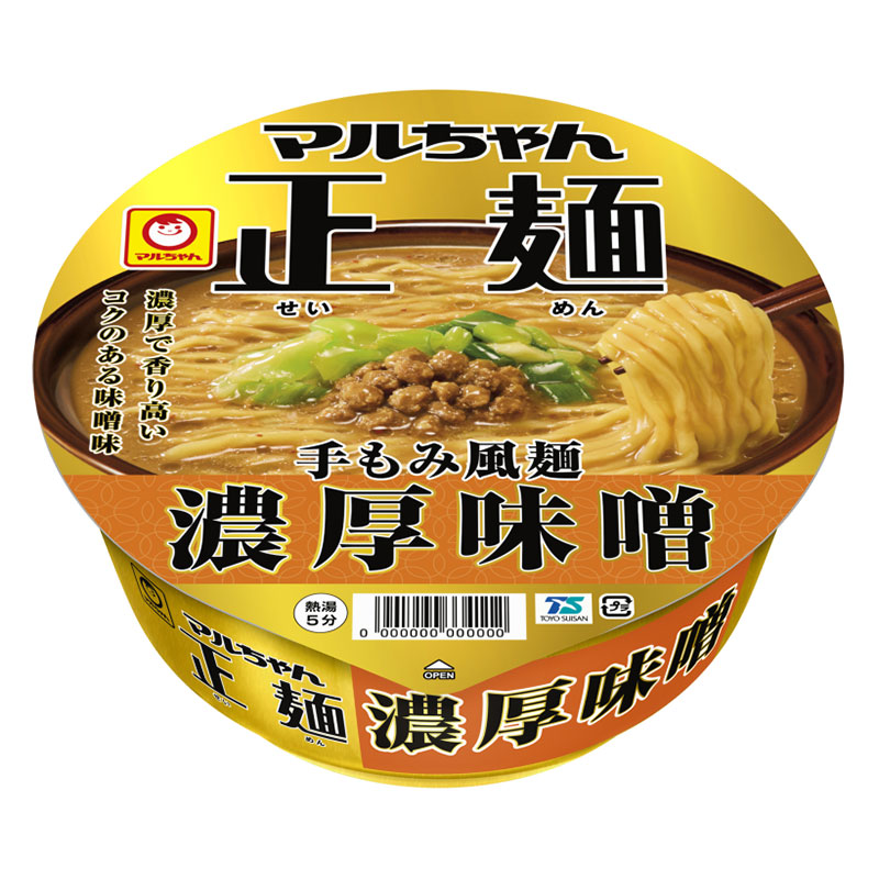 マルちゃん正麺 カップ 濃厚味噌 131g ｜ ミスターマックスオンライン