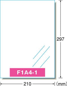 エーワン™ ピッタリ貼れるのびるラベル 29295, インクジェット, 透明