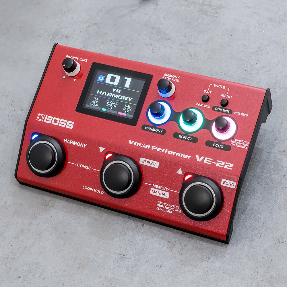 BOSS VE-22 Vocal Performer｜ミュージックランドKEY