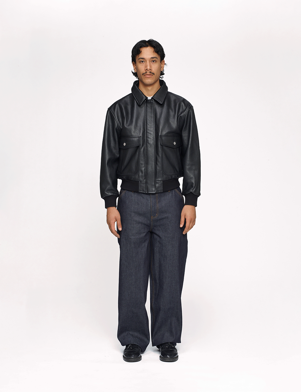 Leather Bomber Jacket – Mutimer