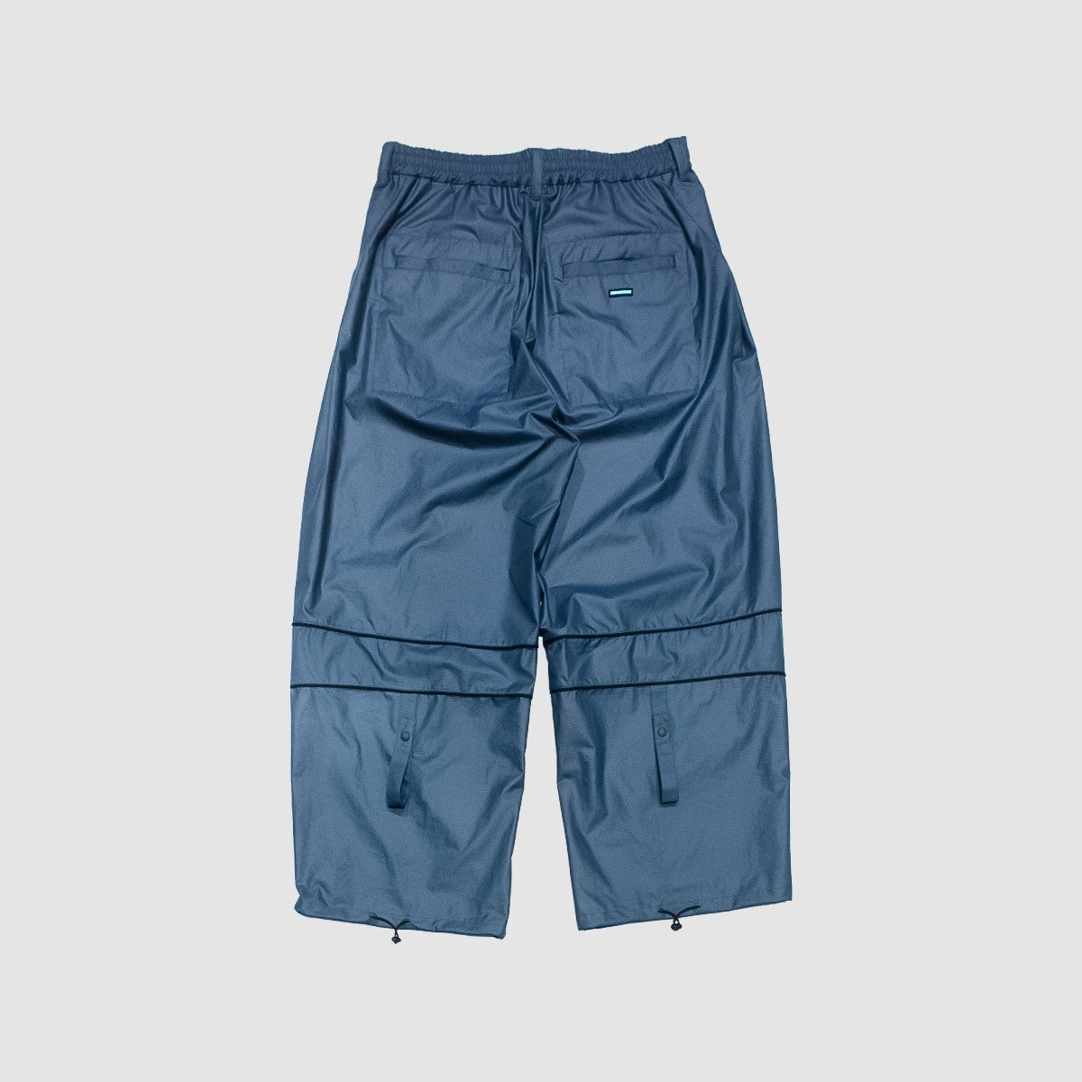 MUZE TURQUOISE LABEL - PIPING WIDE PANTS(NAVY)ミューズ パイピング