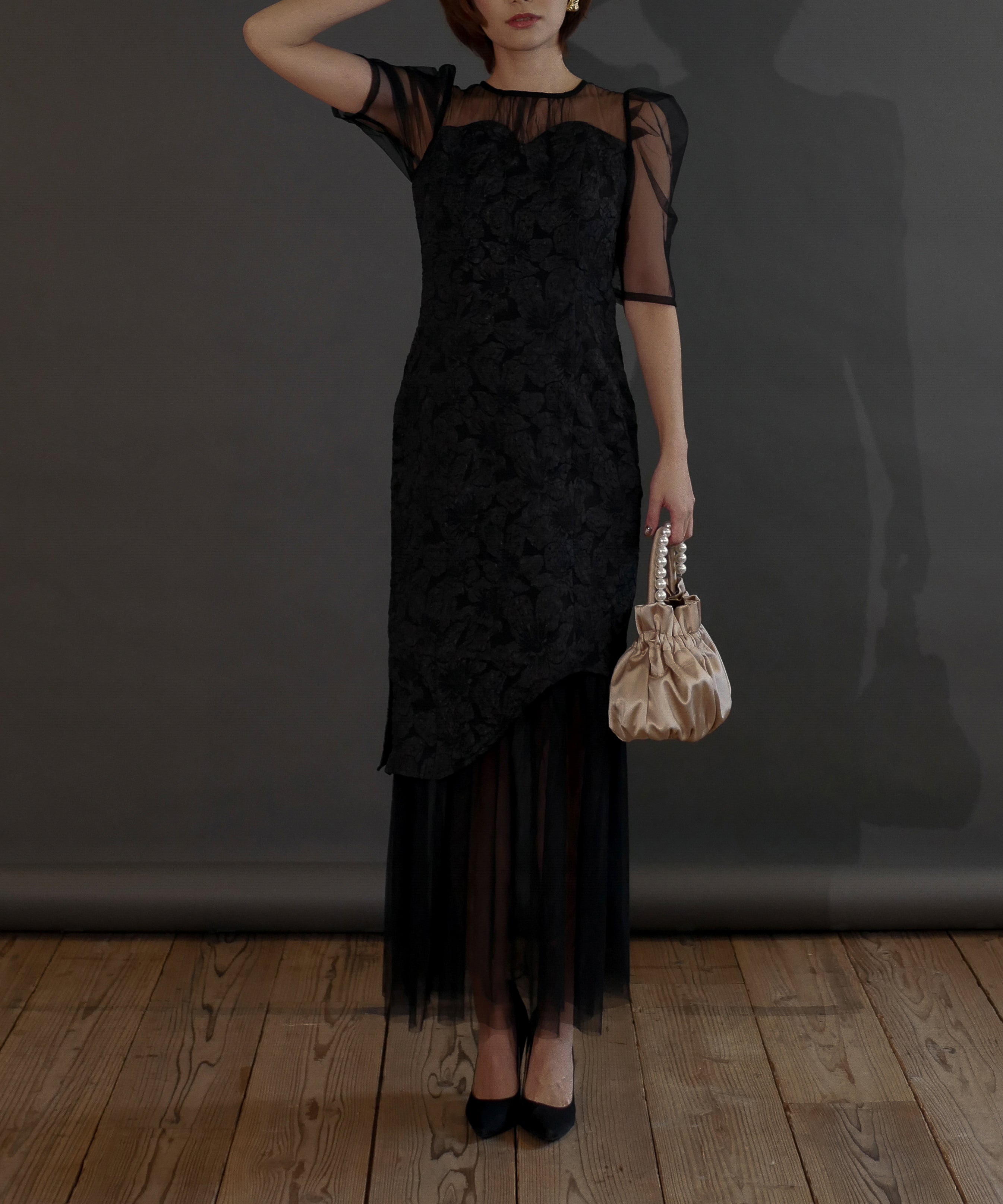 JAQURD DOKING DRESS – My shawty