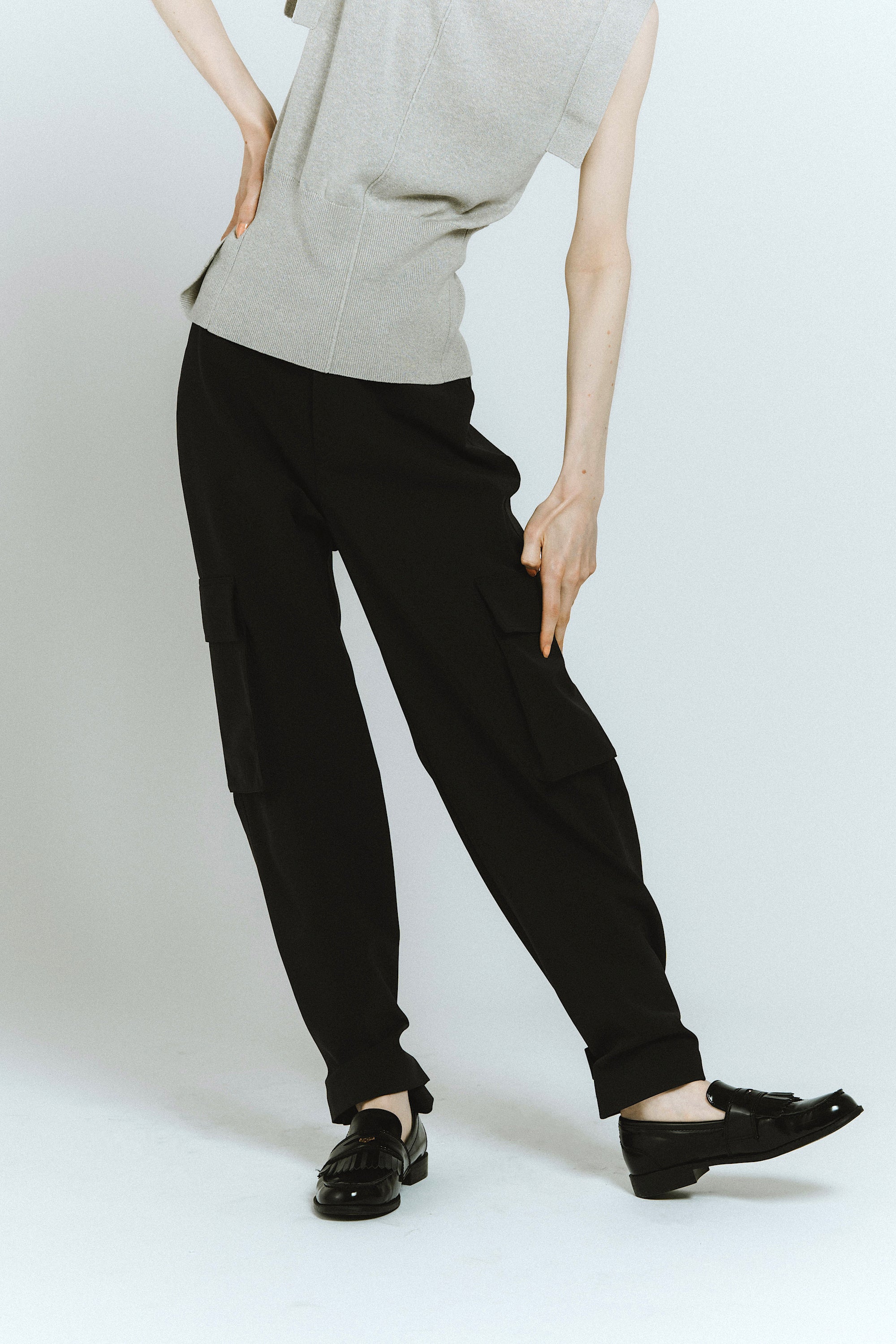 CARGO PANTS/GRAY – MYNE
