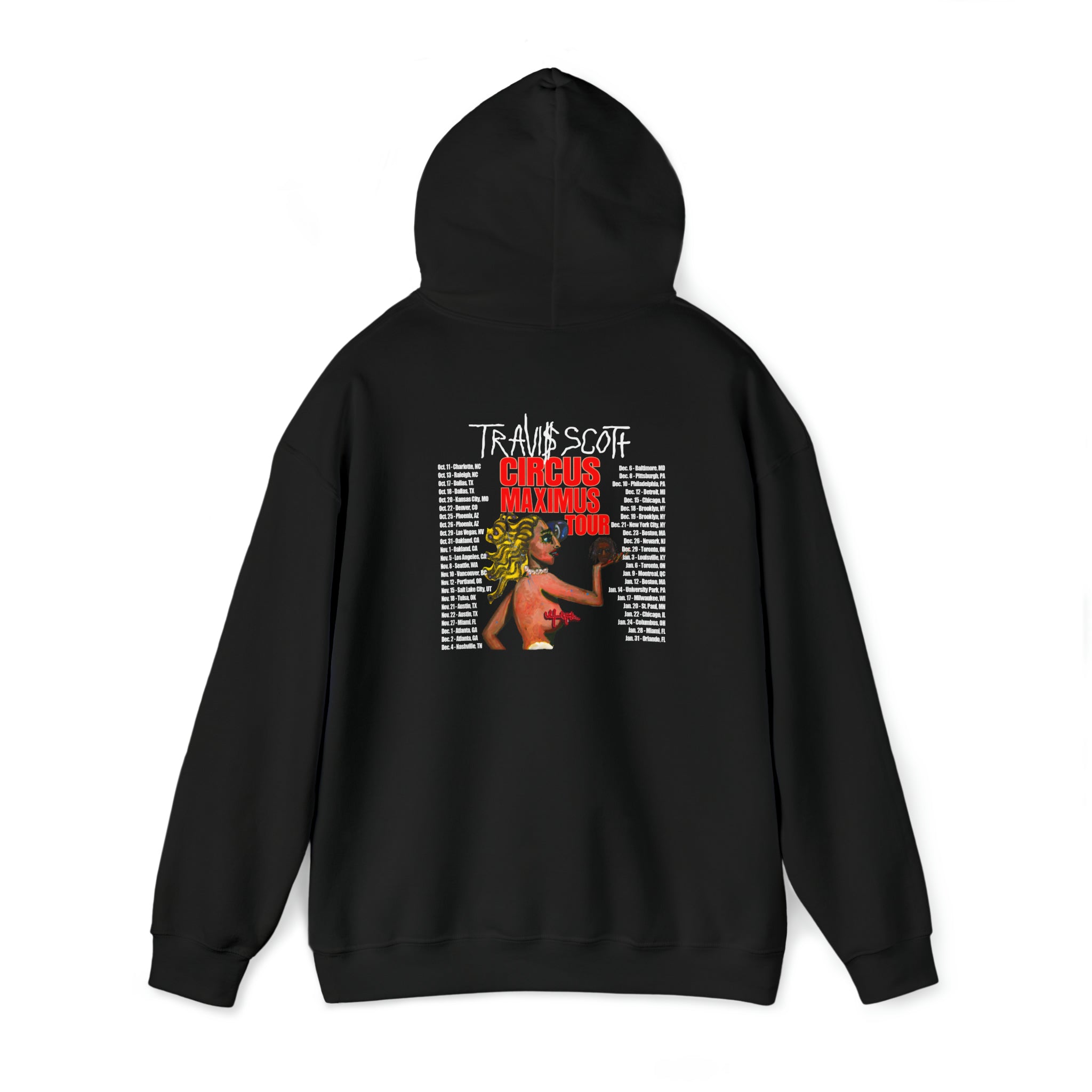 The Circus Maximus 2023-2024 Tour (Travis Scott) Hoodie – BUBBLE POPS