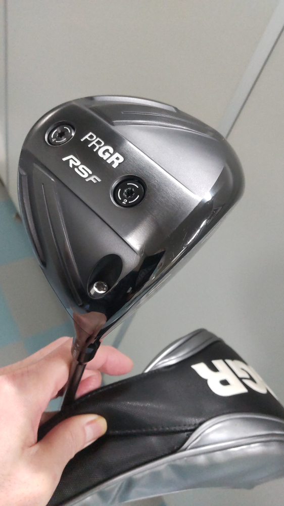 限界値 PRGR RSX F ドライバー ヘッド&ヘッドカバー(おまけ付き) PRGR