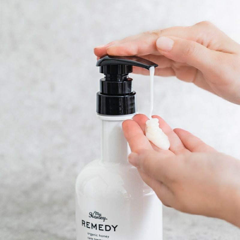 MYHONEY REMEDYレメディーハニーケアトリートメント380g/ ご自宅用簡易