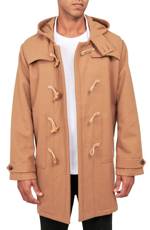 CONSTRUCT Solid Wool Toggle Coat | Nordstrom