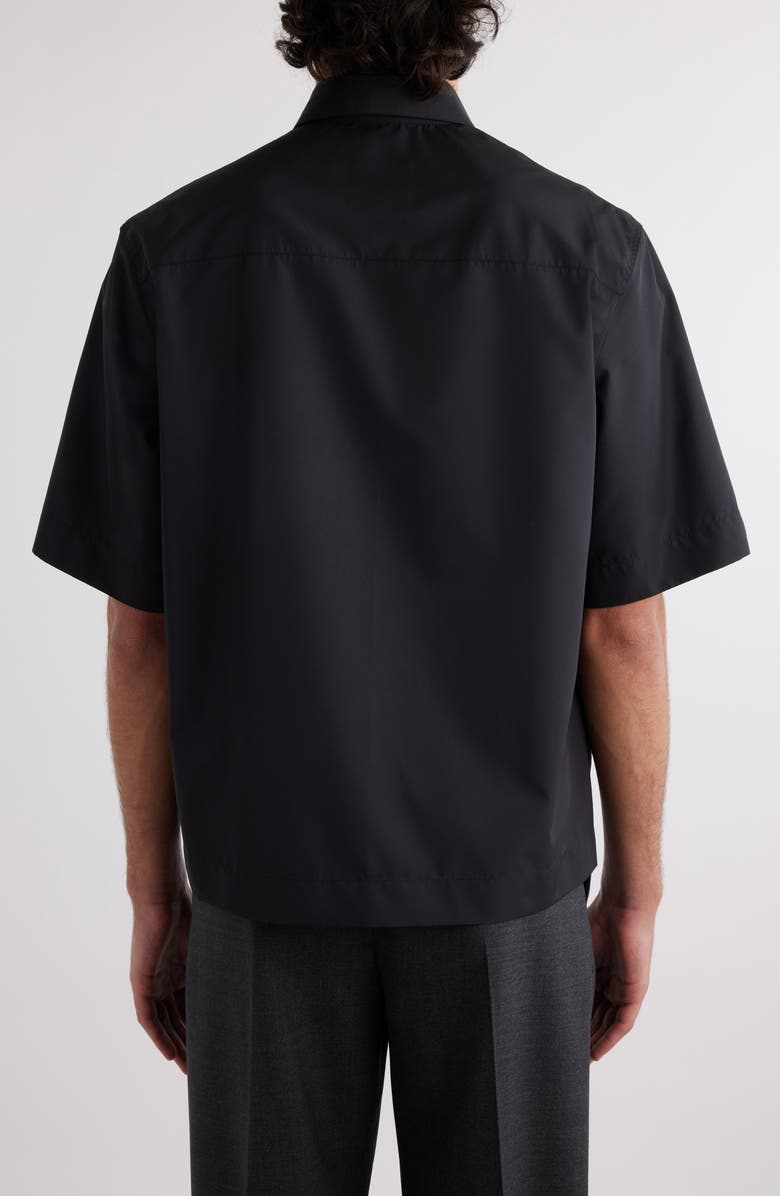Givenchy Short Sleeve Zip-Up Shirt | Nordstrom