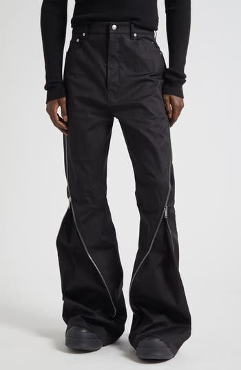 Rick Owens Bolan Banana Zip Raw Hem Jeans | Nordstrom