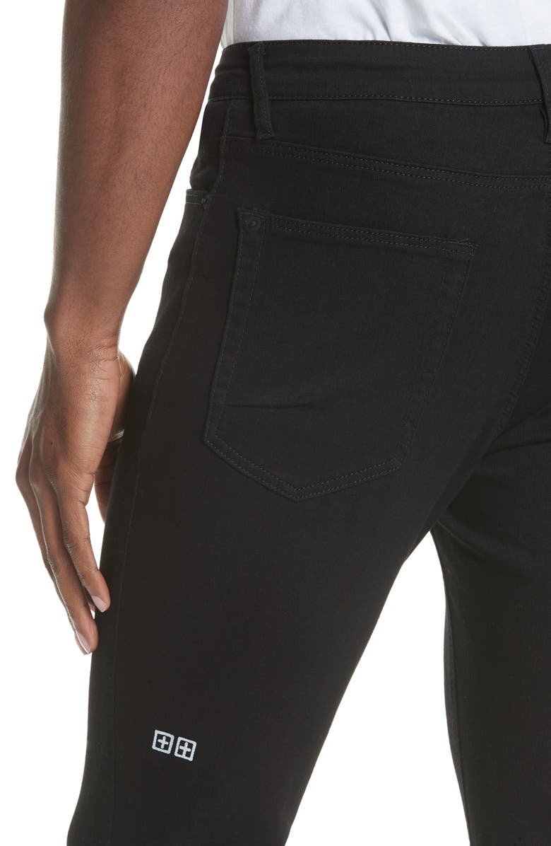 Ksubi Van Winkle Black Rebel Skinny Fit Jeans | Nordstrom