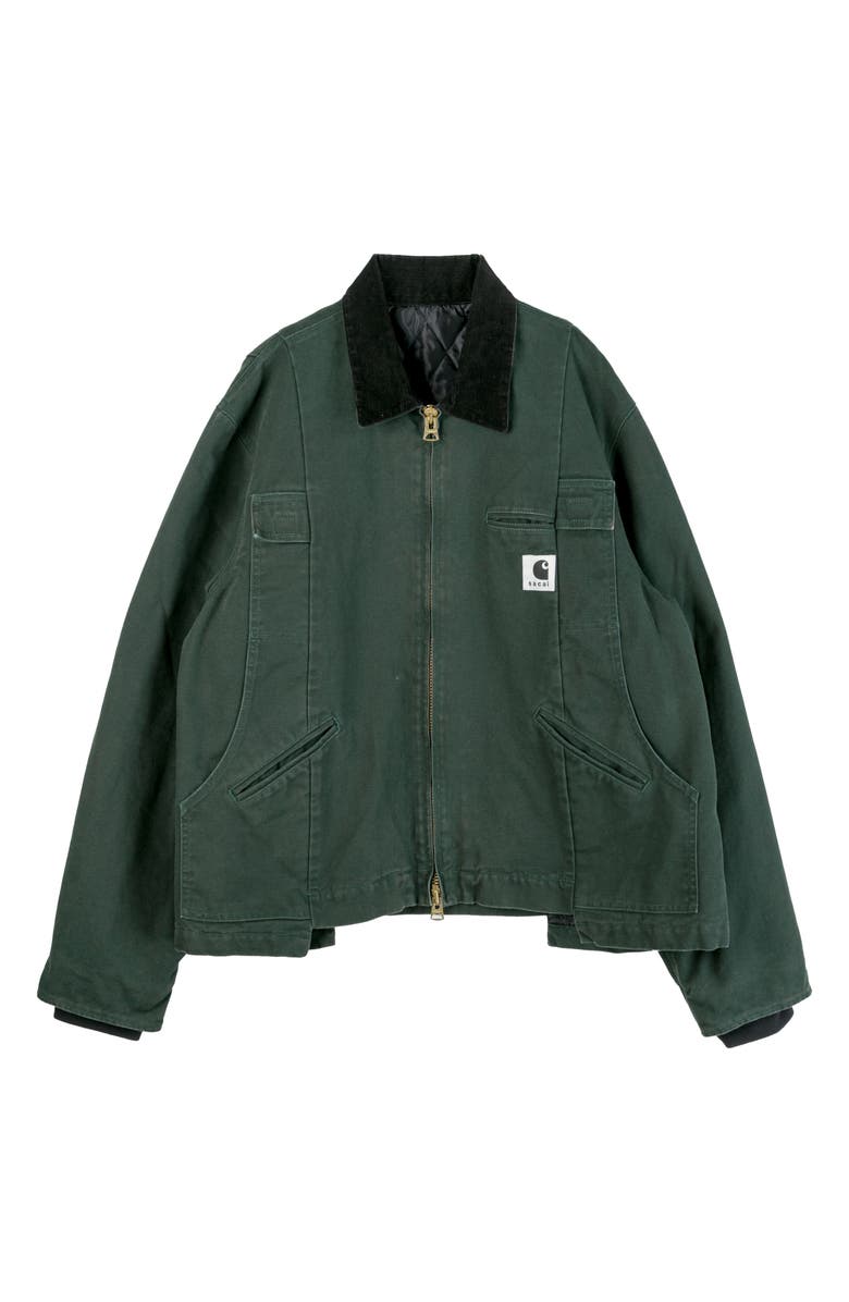 Sacai Carhartt WIP Washed Duck Canvas Work Jacket | Nordstrom