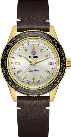 RADO Captain Cook Over-Pole GMT Automatic Watch, 39mm | Nordstrom
